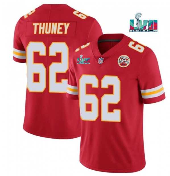 Men & Women & Youth Kansas City Chiefs #62 Joe Thuney Red Super Bowl LVII Patch Vapor Untouchable Limited Stitched Jersey,We sell and wholesale Men & Women & Youth Kansas City Chiefs #62 Joe Thuney Red Super Bowl LVII Patch Vapor Untouchable Limited Stitched Jersey on line form chian!